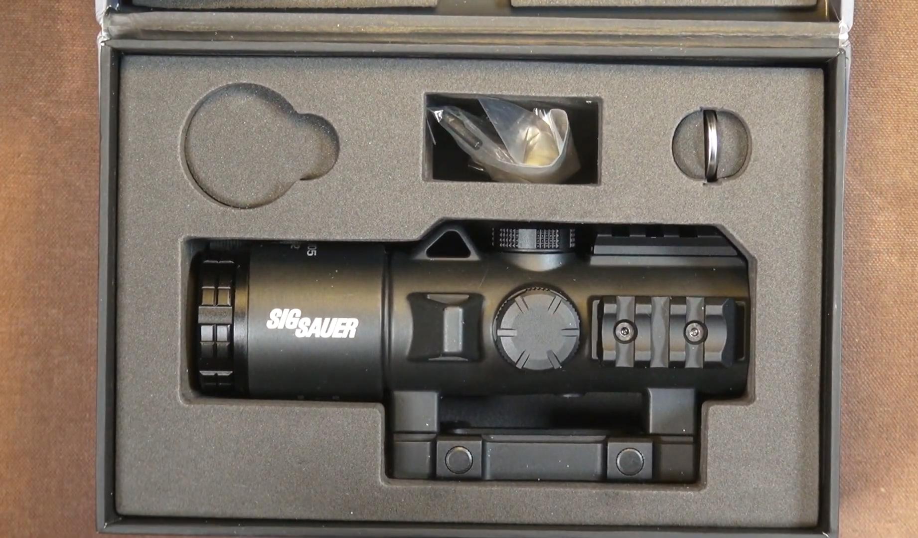 оптический прицел модель Sig Sauer BRAVO5 Prism Sight 5x32