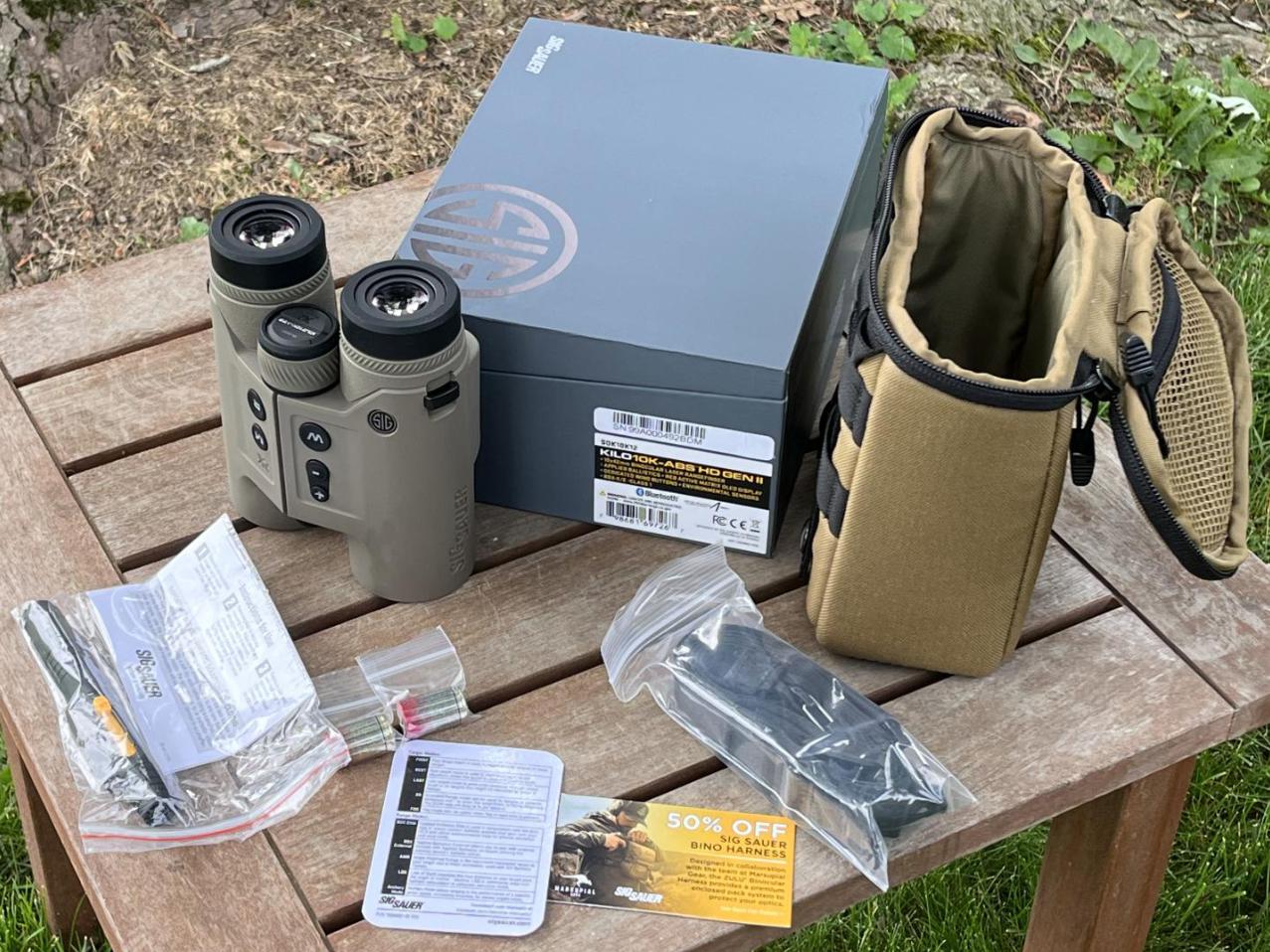 оптический бинокль Sig Sauer KILO10K-ABS HD GEN II 10X42