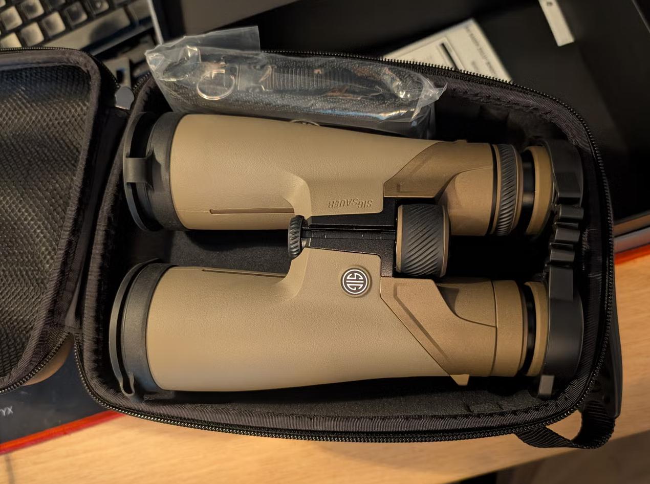 оптический бинокль модель Sig Sauer ZULU10 HDX 12X50