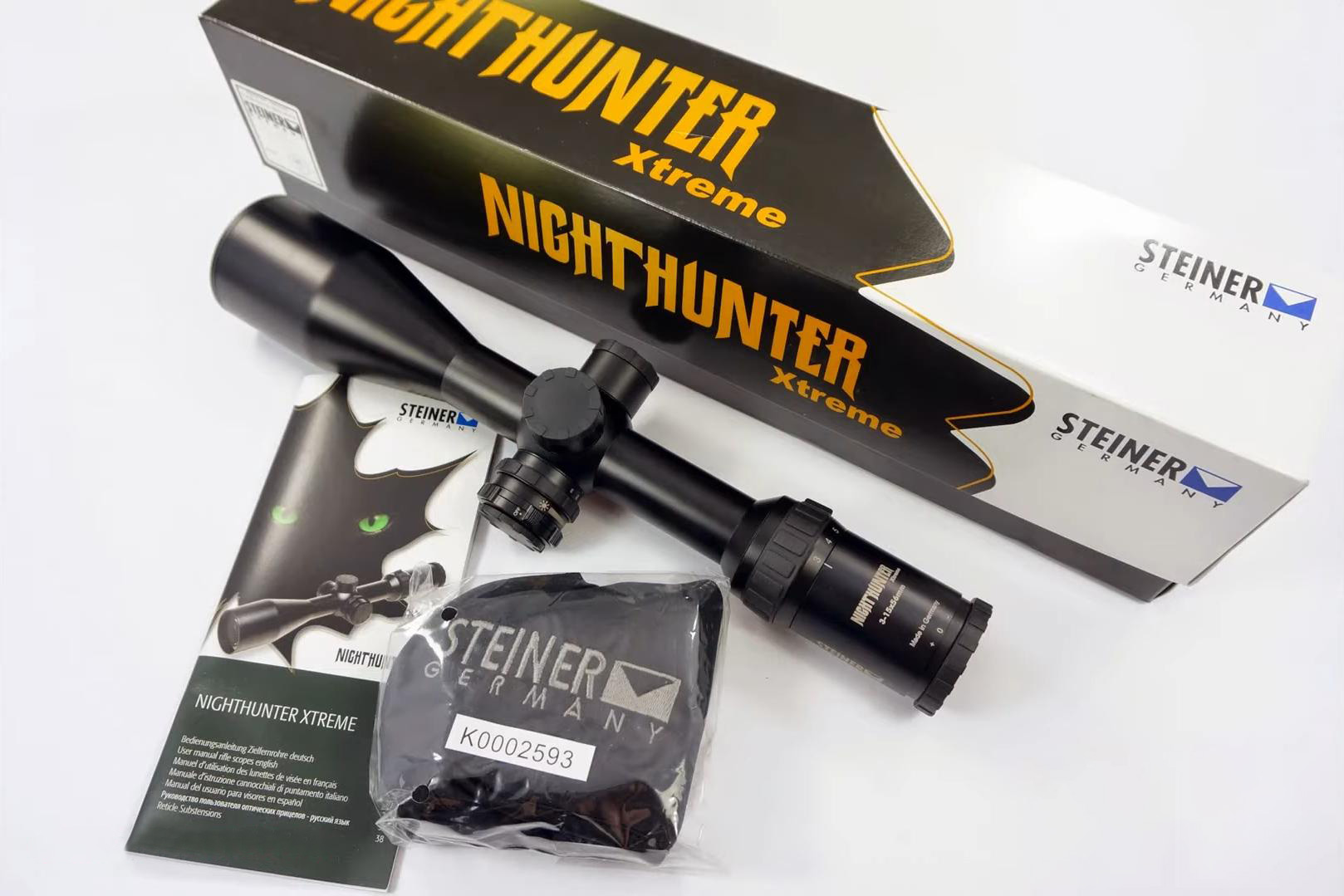 оптический прицел модель Steiner Nighthunter Xtreme 3-15x56