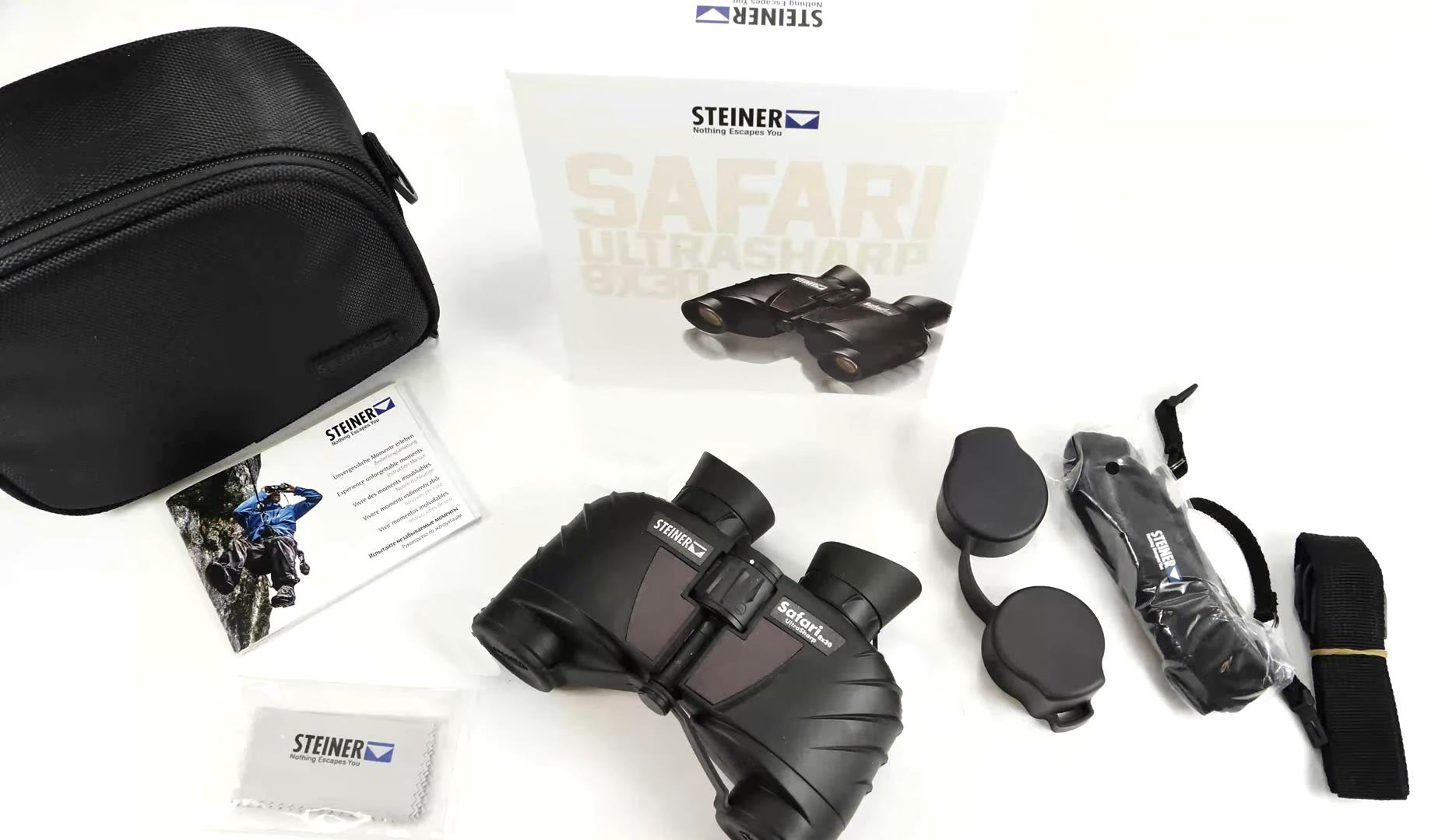 оптический бинокль модель Steiner Safari UltraSharp 8x30 CF