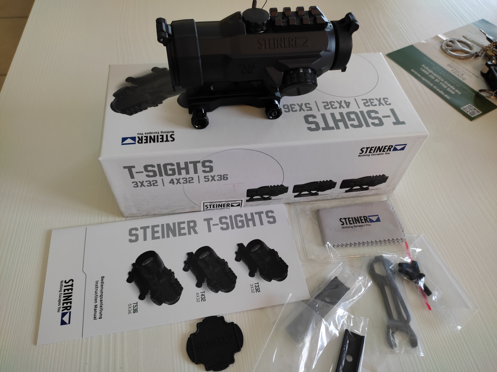 особенности Steiner T332 3x32
