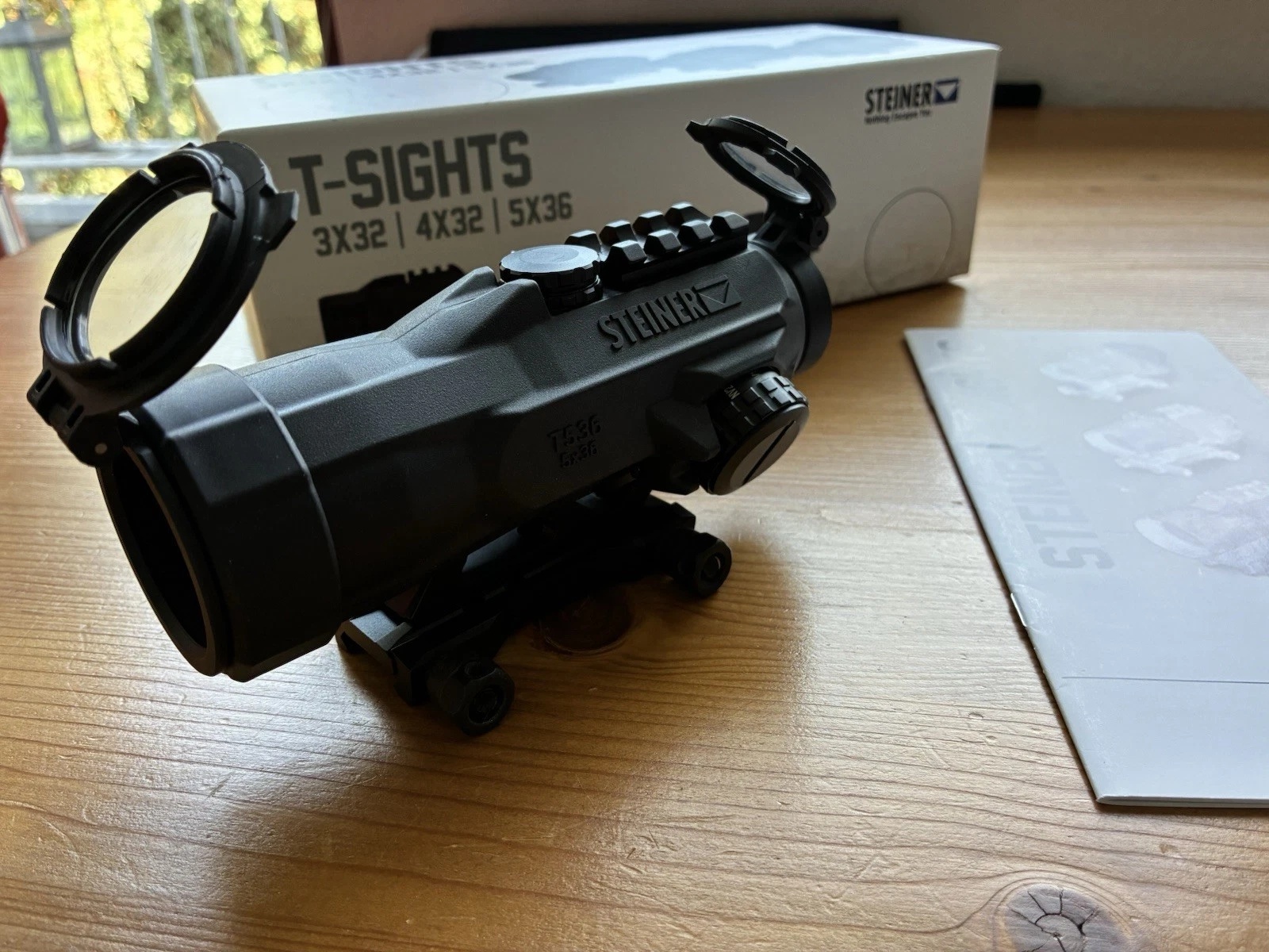 коллиматорный прицел модель Steiner T536 5x36