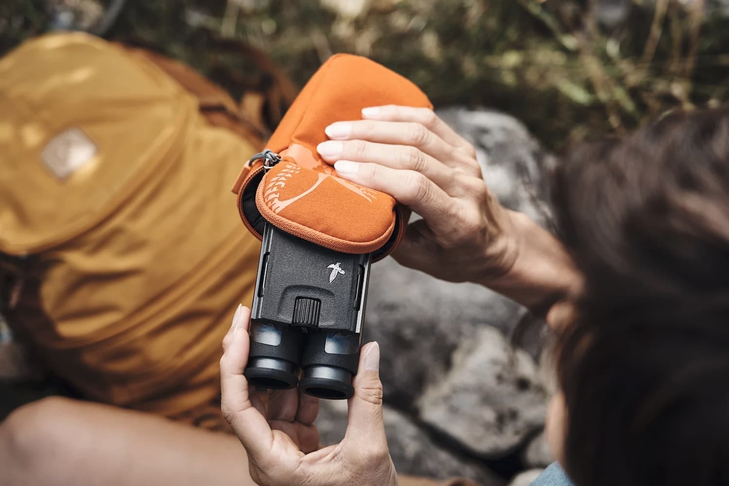 оптический бинокль модель Swarovski CL Pocket 10x25 anthracite Wild Nature