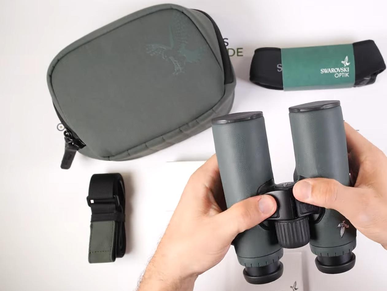 бинокль с дальномером Swarovski EL Range TA 10x32 green