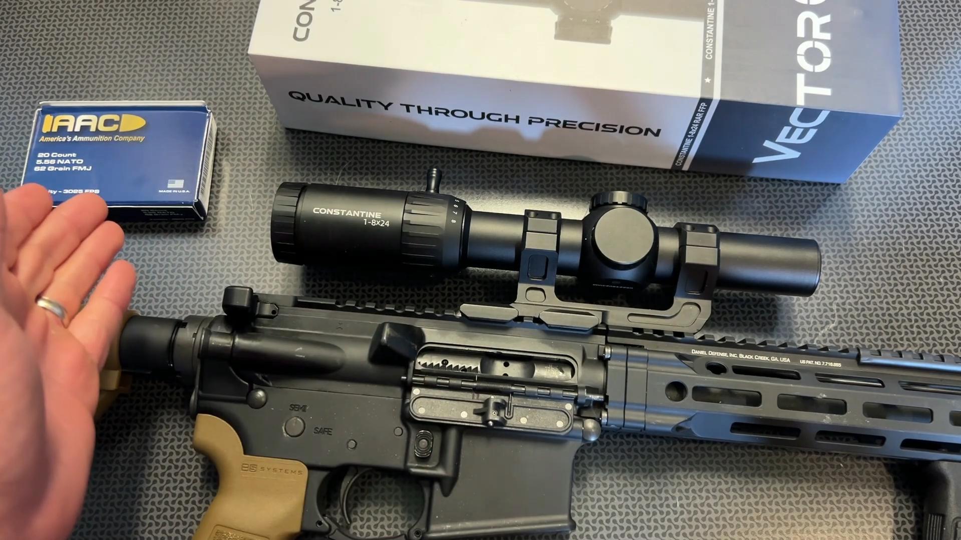 комплектация Vector Optics Constantine 1-8x24 RAR (SCFF-60)