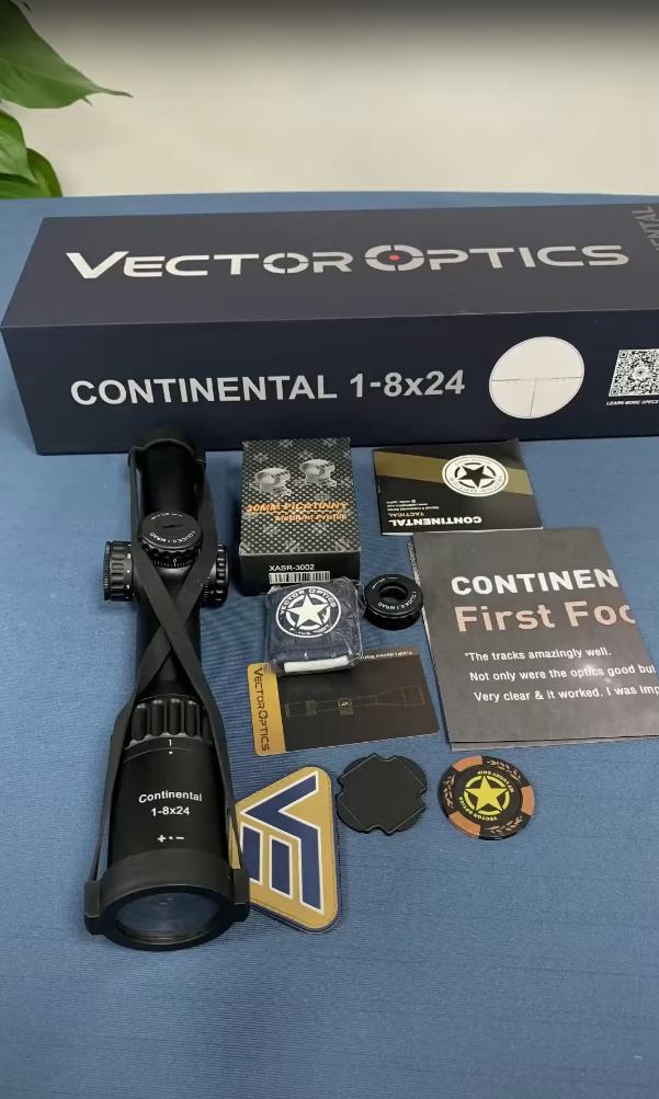 оптический прицел модель Vector Optics Continental 1-8x24 Tactical ED (SCOC-T37)