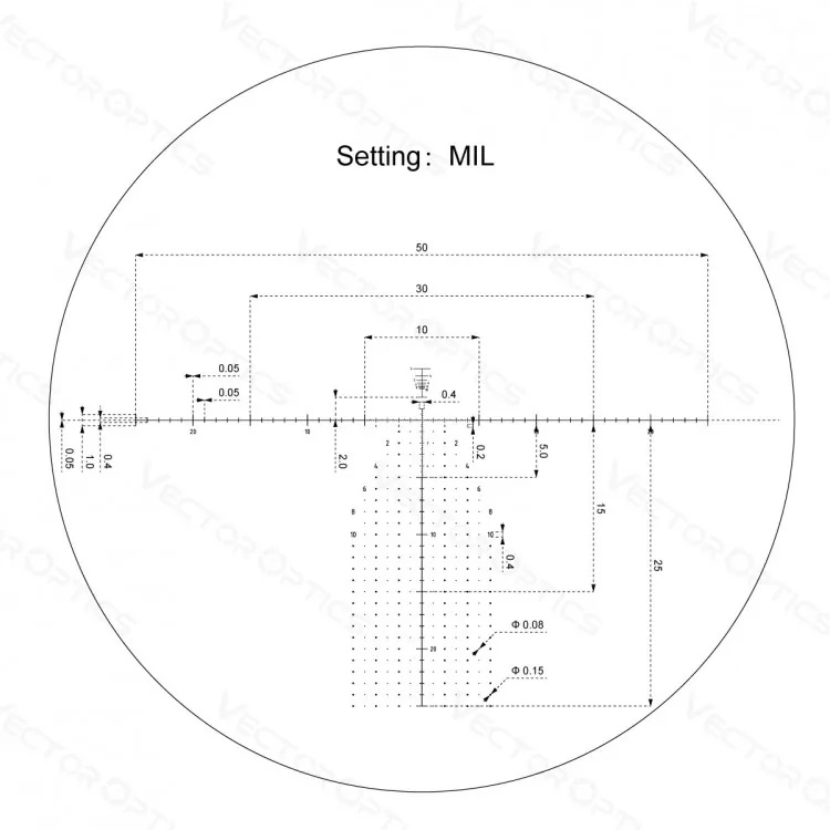 преимущества Vector Optics Continental 12-40x60 ED (SCSS-02)