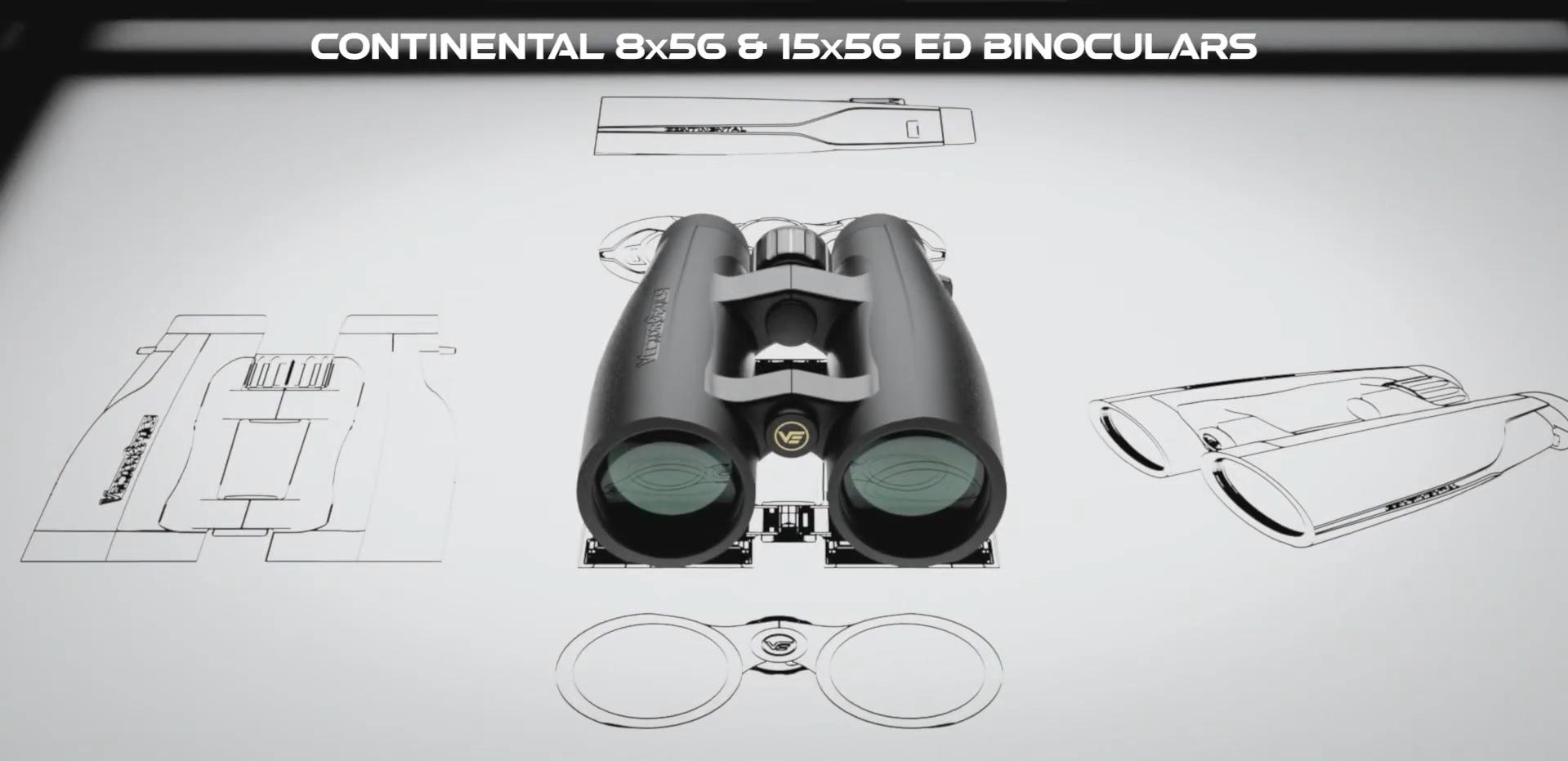 оптический бинокль Vector Optics Continental 15х56 ED (SCBO-09)