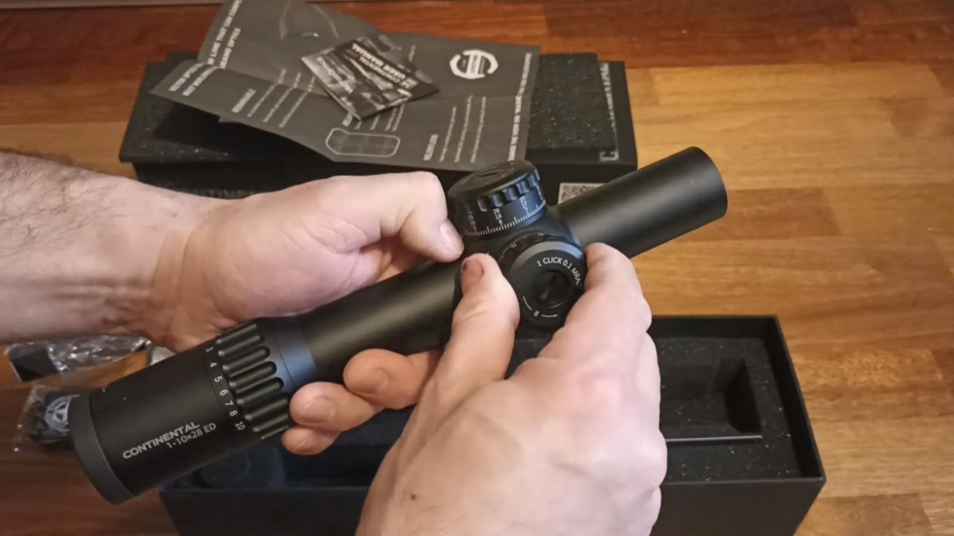 характеристики Vector Optics Continental X10 1-10х28 ED RAR-C (SCFF-62)