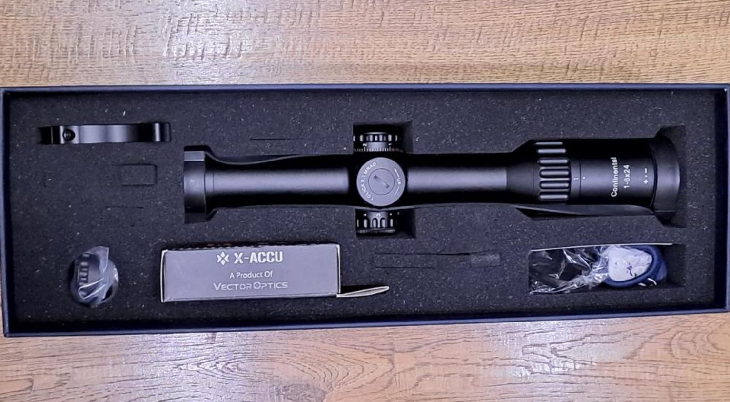особенности Vector Optics Continental X6 1-6x24 FIBER (SCOC-48)