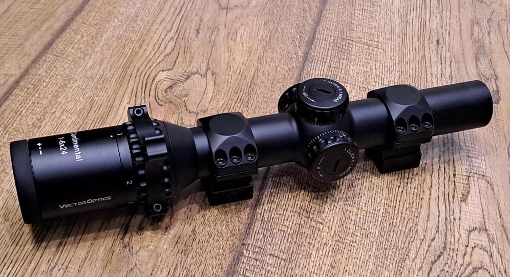 оптический прицел модель Vector Optics Continental X6 1-6x24 FIBER (SCOC-48)