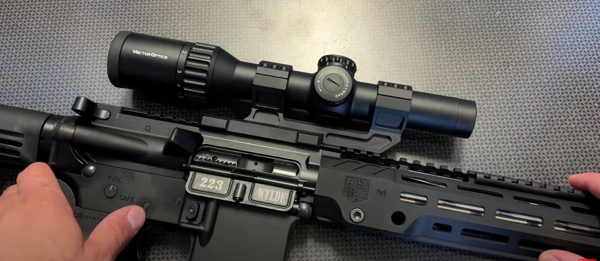 оптический прицел модель Vector Optics Continental X6 1-6x24I FIBER Tactical (SCOC-44)