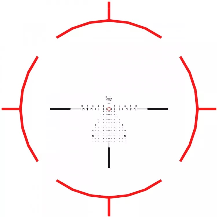 преимущества Vector Optics Continental X6 2-12x44 FFP RAR (SCFF-69)