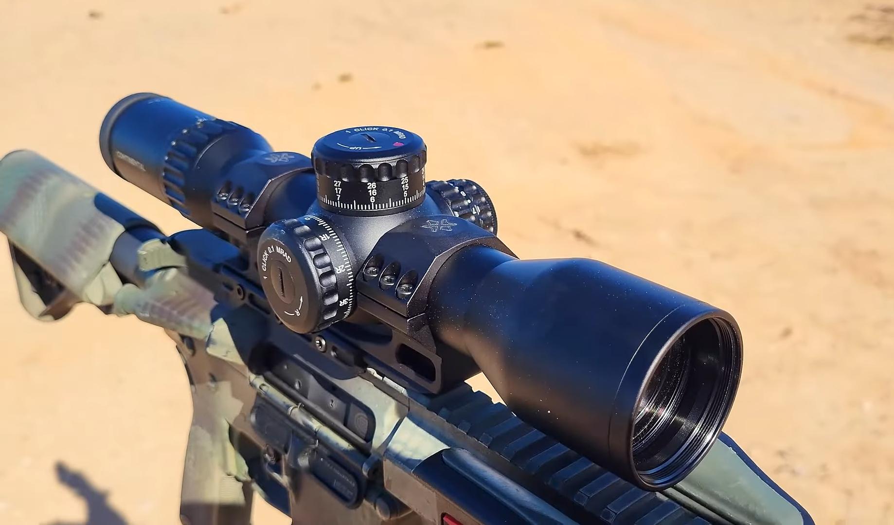 оптический прицел модель Vector Optics Continental X6 2-12x44 FFP RAR (SCFF-69)