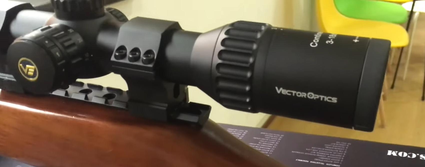 оптический прицел Vector Optics Continental X6 3-18x50 FIBER SFP (SCOL-65)