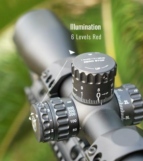 преимущества Vector Optics Continental X6 3-18х50 Tactical ARI (SCOL-53)