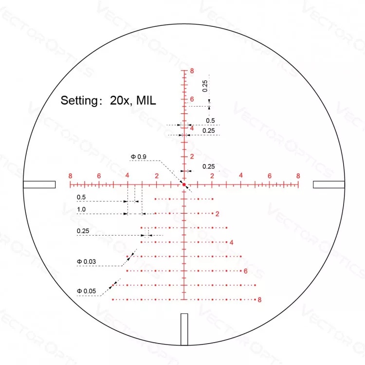 изображение Vector Optics Continental X6 4-24x50 Tactical FDE (SCOL-43)
