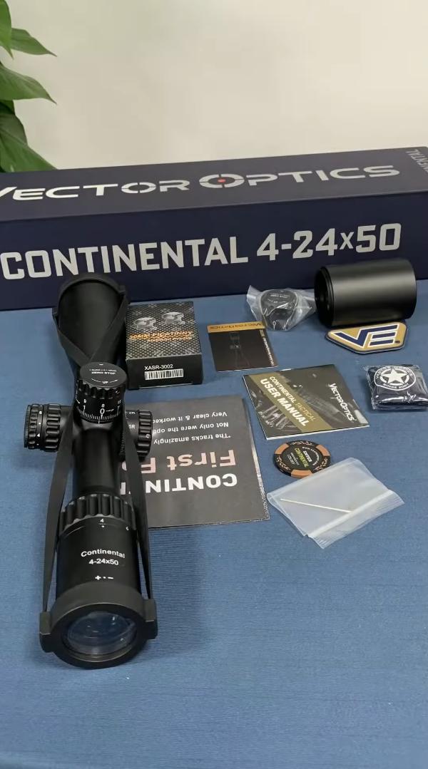 оптический прицел модель Vector Optics Continental X6 Tactical 4-24x50 SFP ARI (SCOL-54)