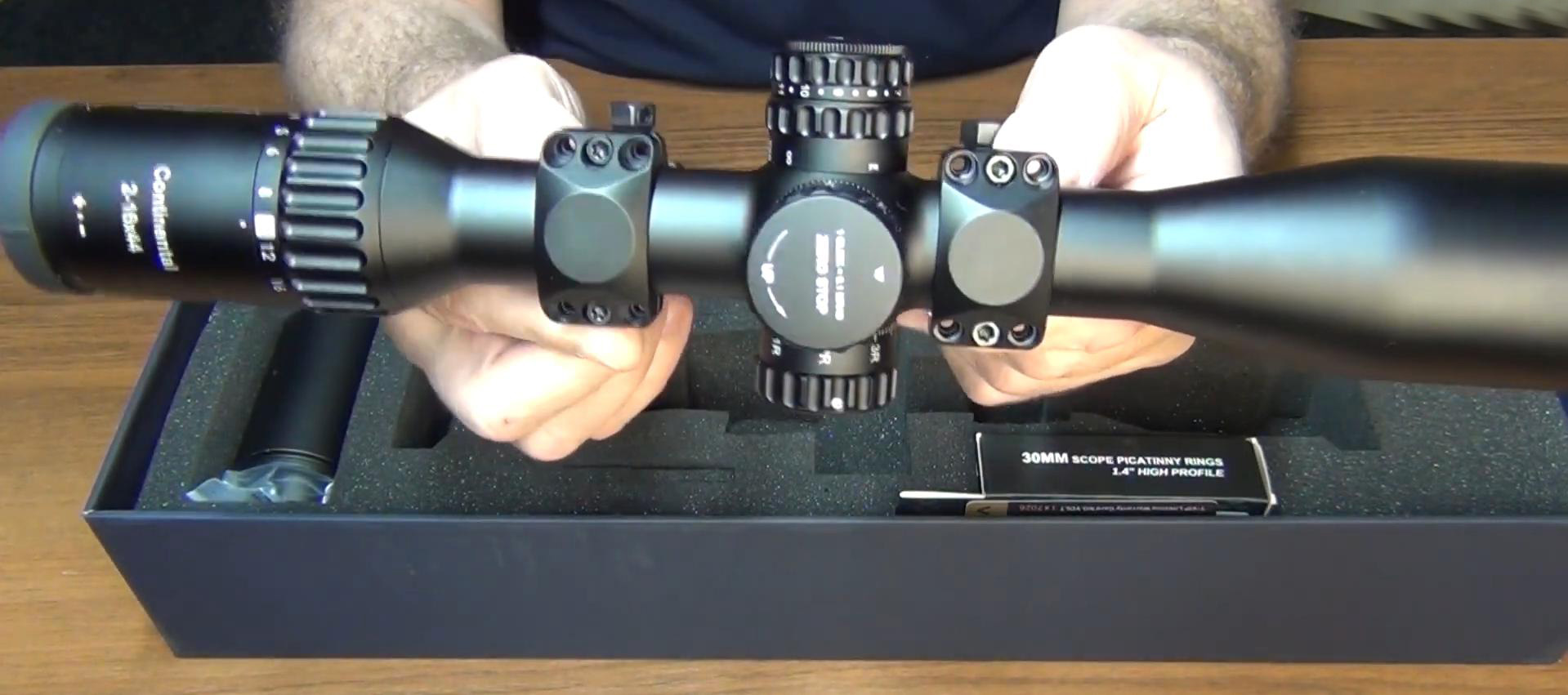 характеристики Vector Optics Continental X8 2-16x44 SFP ED Tactical (SCOM-T39)