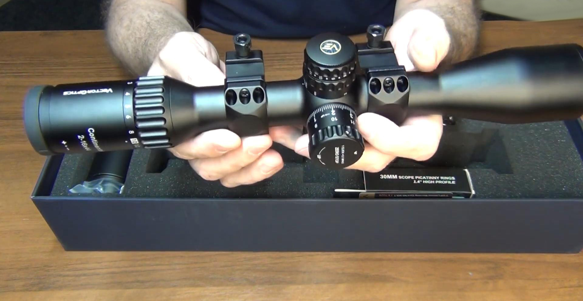 преимущества Vector Optics Continental X8 2-16x44 SFP ED Tactical (SCOM-T39)