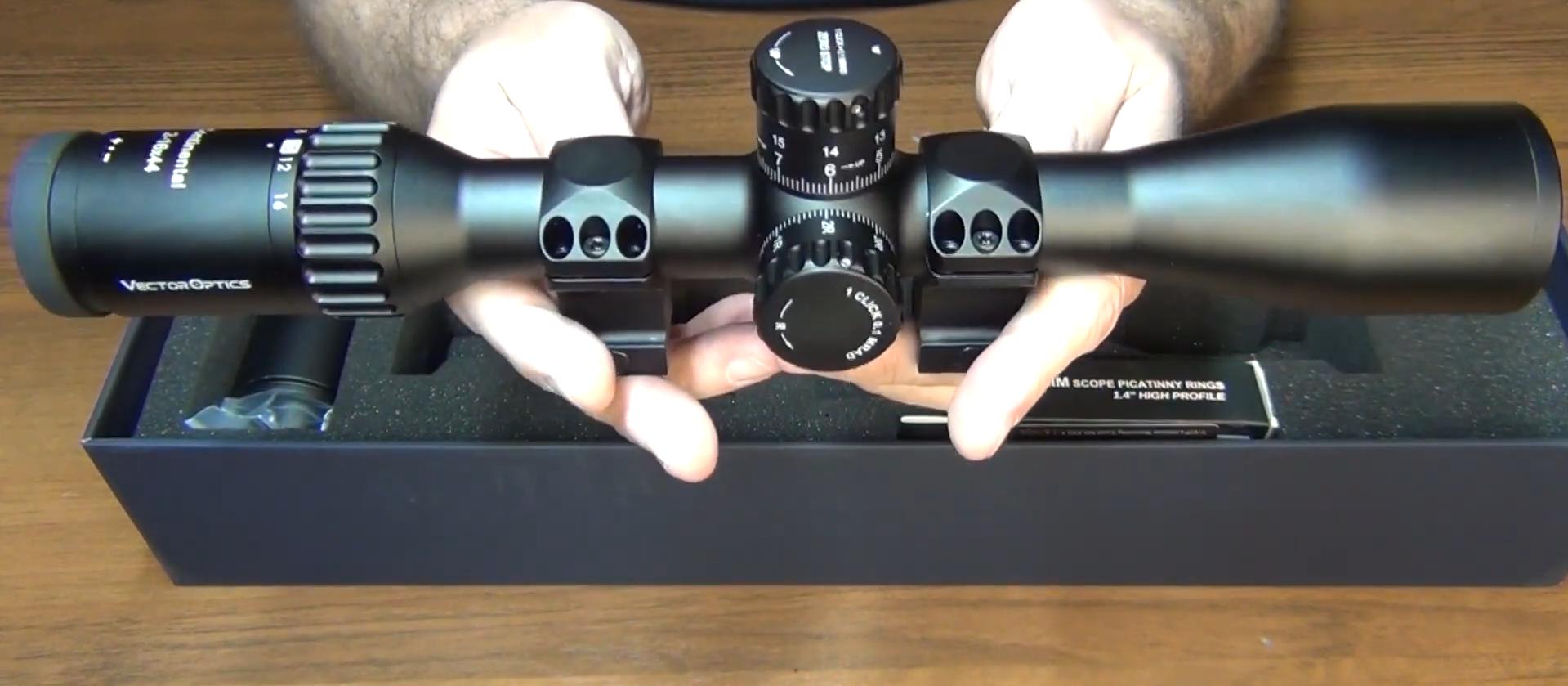 комплектация Vector Optics Continental X8 2-16x44 SFP ED Tactical (SCOM-T39)