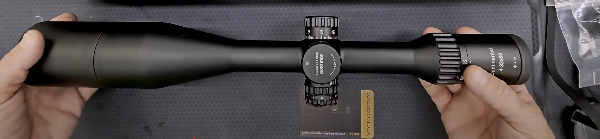 преимущества Vector Optics Continental X8 4-32x56 SFP ED Tactical (SCOL-T51)