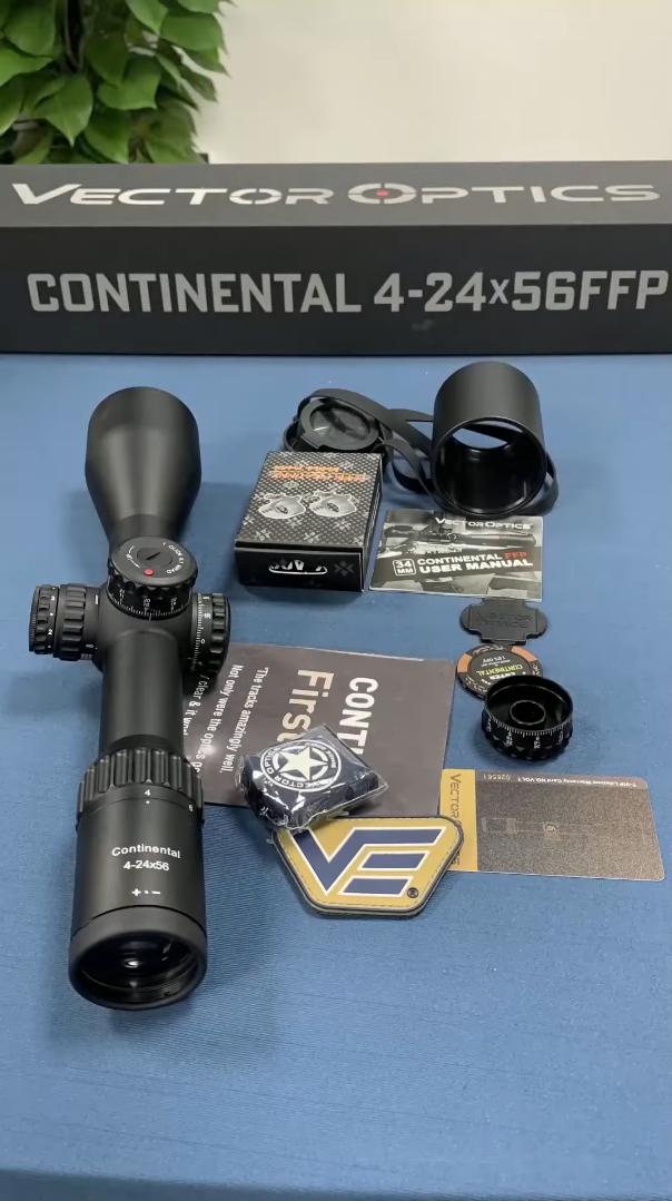 оптический прицел модель Vector Optics Continental x6 4-24x56 FFP VEC-MBR (SCFF-40)
