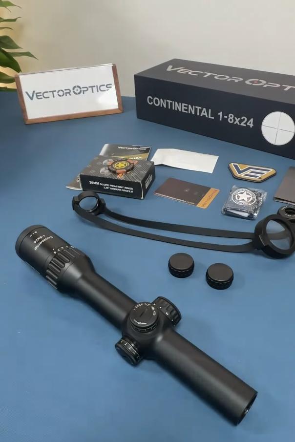 оптический прицел модель Vector Optics Continental x8 1-8x24 SFP Hunting ED (SCOC-37)