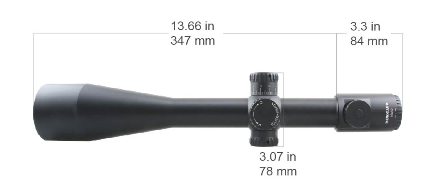характеристики Vector Optics Minotaur GENII 46x60 MFL SFP (SCOL-41)