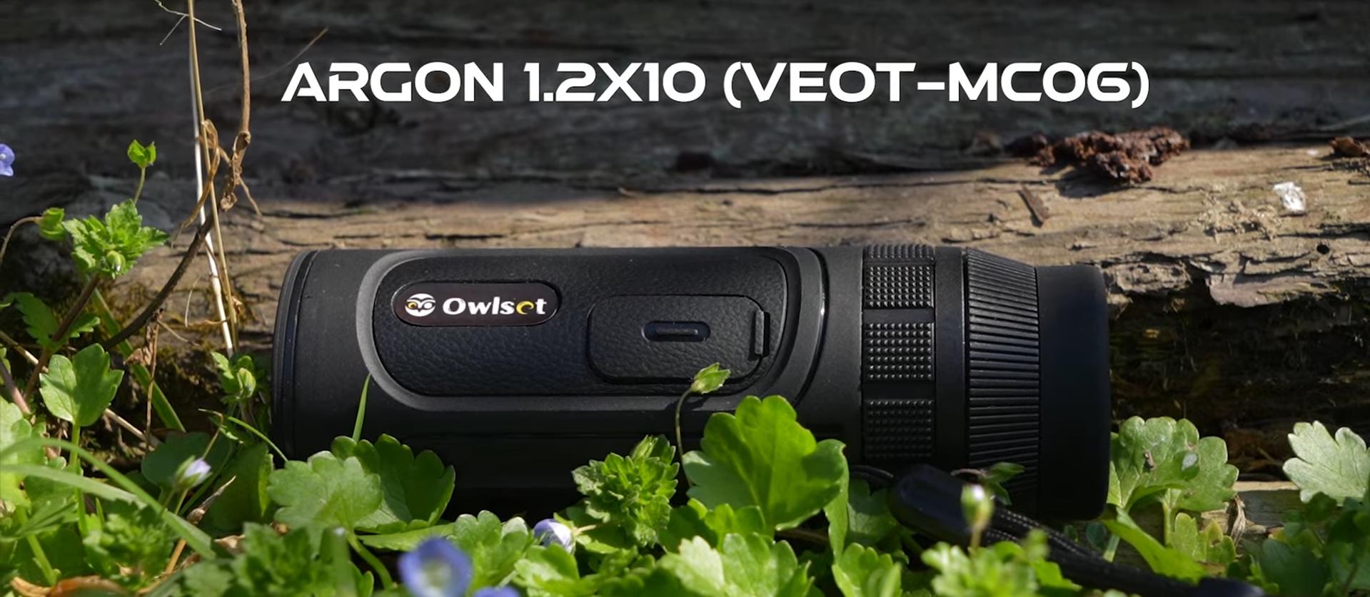 тепловизионный монокуляр модель Vector Optics Owlset Argon 1.2x10 (VEOT-MC06)