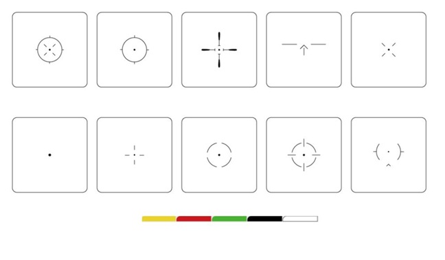 прицельные сетки у Vector Optics Owlset HEIM ES X-Nano XPD