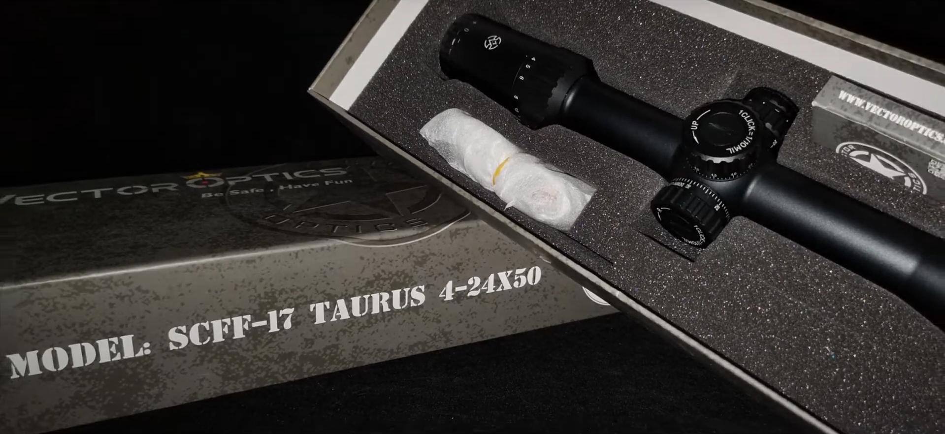 оптический прицел модель Vector Optics Taurus 4-24x50 FFP (SCFF-17)