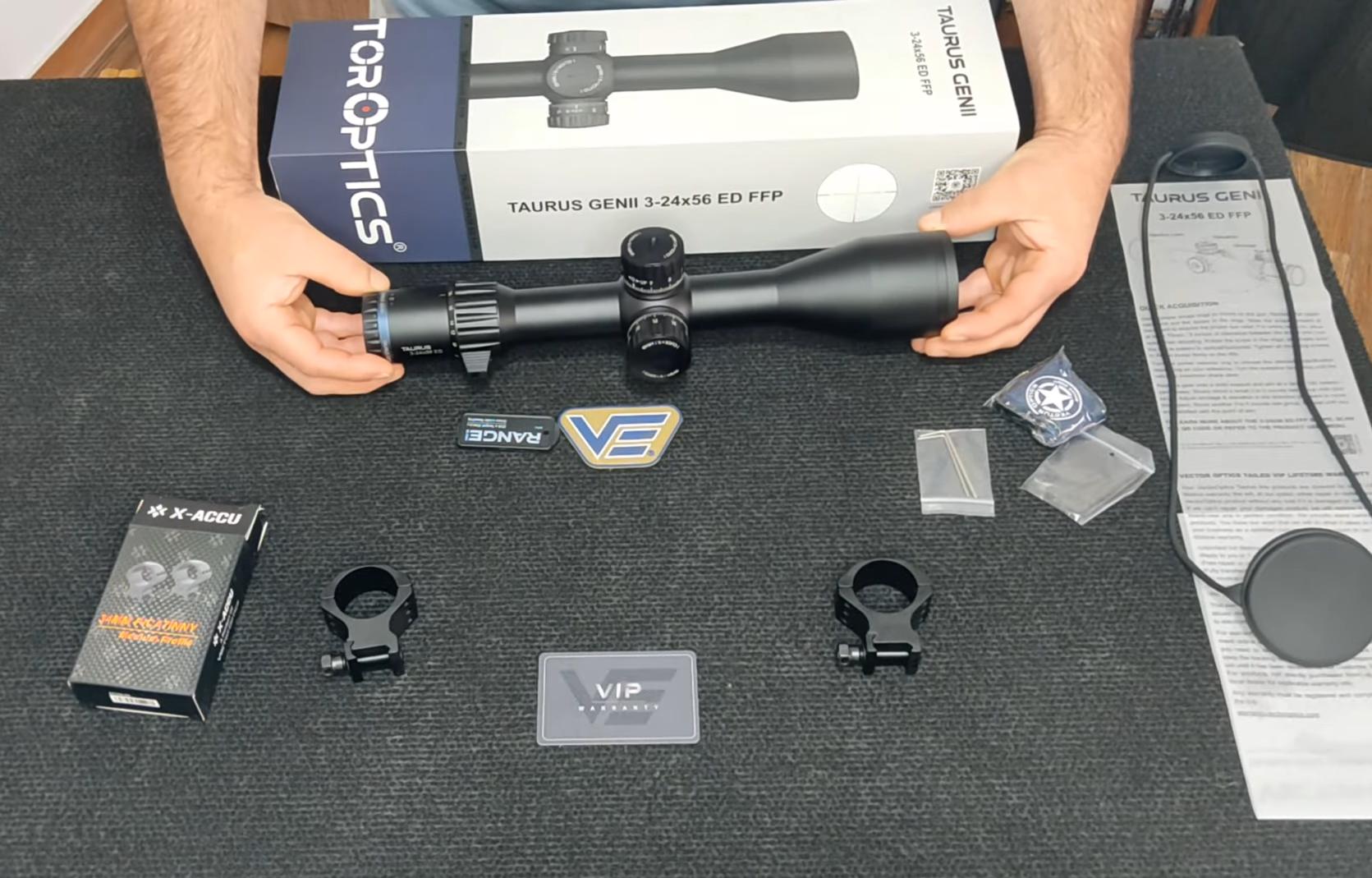 оптический прицел Vector Optics Taurus GENII 3-24x56 ED FFP (SCFF-33)