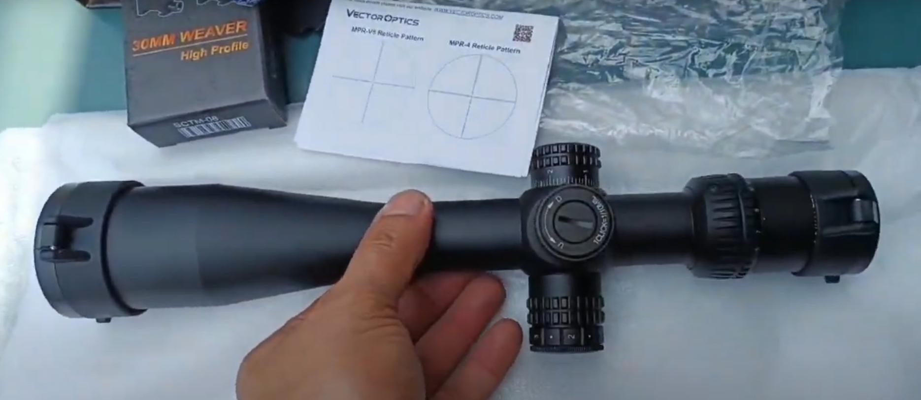 оптический прицел модель Vector Optics Veyron 6-24x44 IR FFP (SCFF-37)