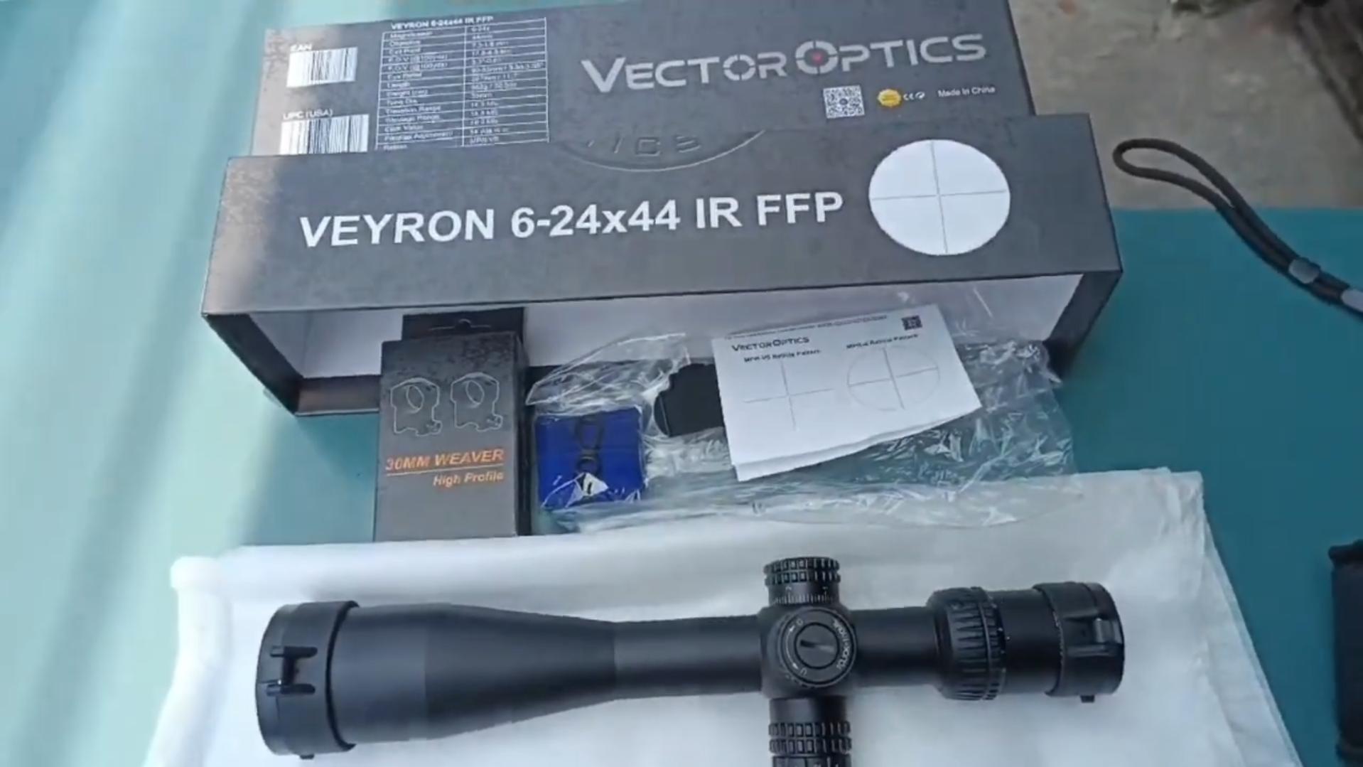 особенности Vector Optics Veyron 6-24x44 IR FFP (SCFF-37)