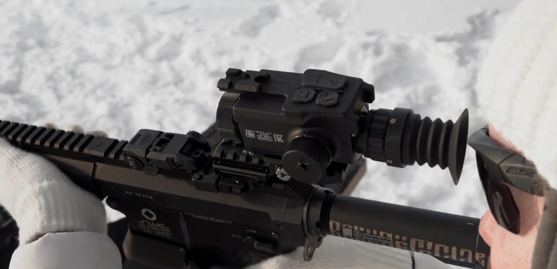 тепловизионный прицельный комплекс модель Грань-2 640-35-22