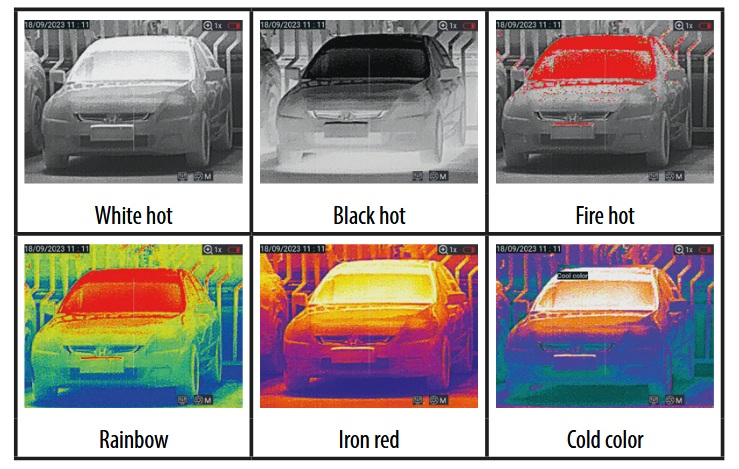 качество изображения тепловизора Arkon Alfa II LT25