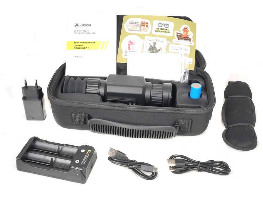 комплектация прицела Arkon Alfa II LT25